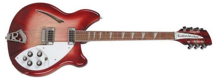 360 Series Semi-Acoustic 12 String Guitar - Fireglo